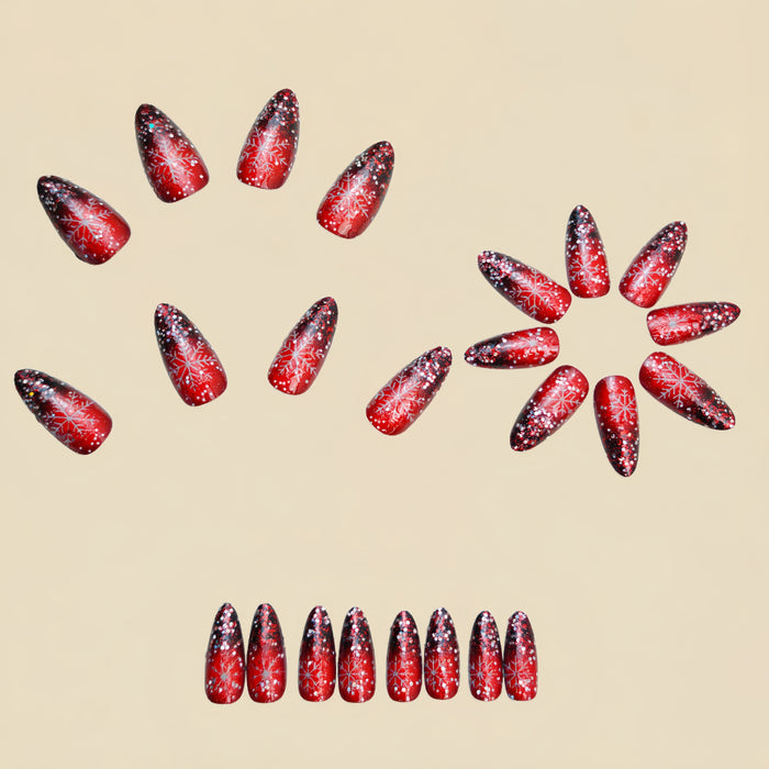24pcs/Set Press On Nails Y1265