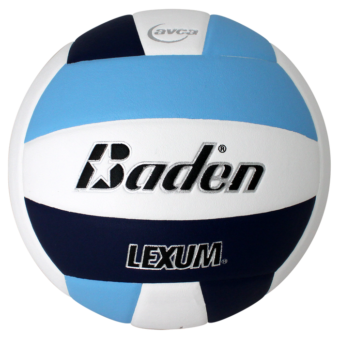 Baden Lexum Microfiber Volleyball (Non NFHS) Equipment Baden Carolina Blue/Navy/White