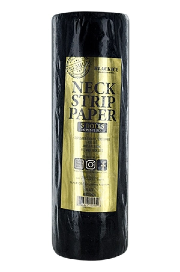Black Ice Neck Strip Paper (1pc)