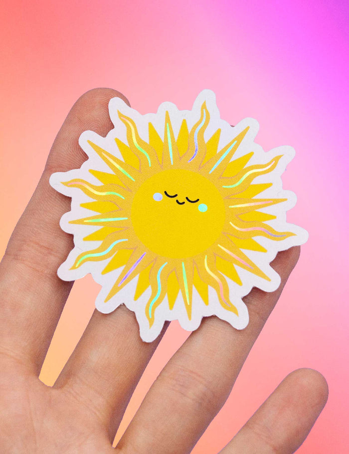 Celestial holographic sticker set