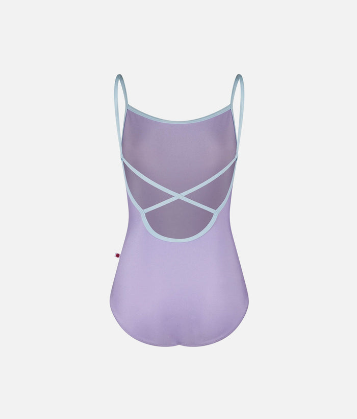 Daniela Ballet Leotard • Poem with Soft Velvet-Trimmed Cami Straps