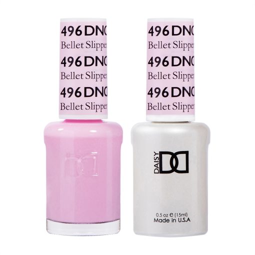 DND Gel Nail Polish Duo 496 - Bellet Slipper
