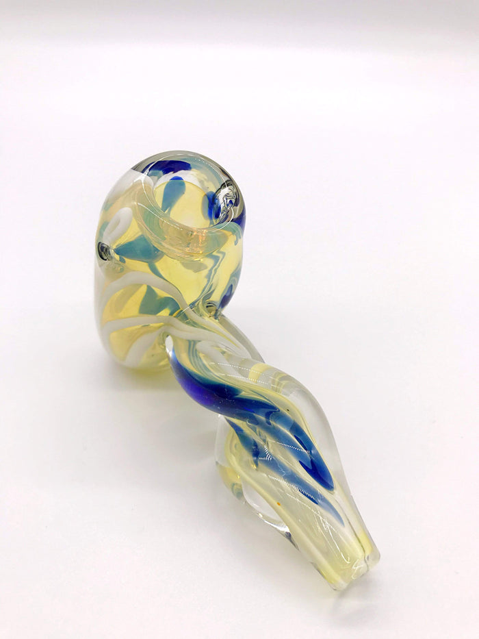 Smoke Station Hand Pipe Dope Freak™ Shatter-Resistant German Borosilicate Cobber Hand Pipe