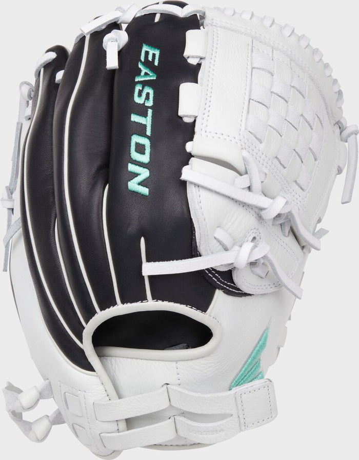 Easton 2026 Fundamental 12" Fastpitch Softball Glove Equipment Rawlings/Easton Black/White Right Hand Throw