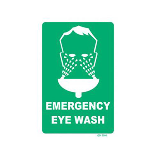 Emergency Eye Wash Sign | 240mm x 340mm