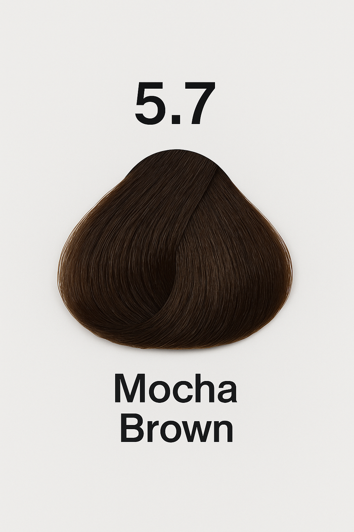 Luxury Mocha Brown Hair Dye – Vegan, Halal, Ammonia & PPD Free