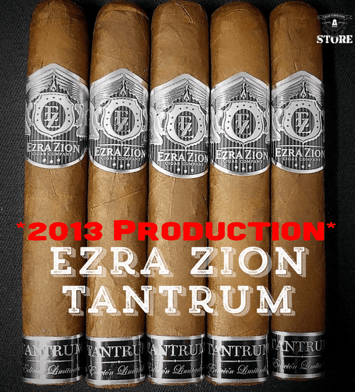 Ezra Zion TANTRUM - 2013 PRODUCTION - Cigar Federation