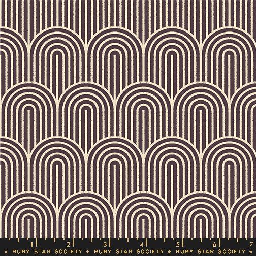 F2403 - Geometry- Eggplant (CANVAS)