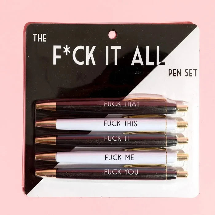 F*CK IT ALL Pen Set