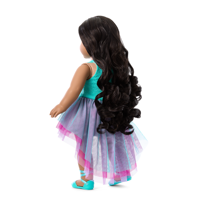 Glam Shimmering Ocean Outfit for 18-inch Dolls