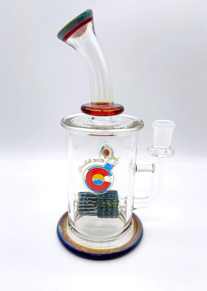 Smoke Station Water Pipe GL-303 High-End American Borosilicate Rig