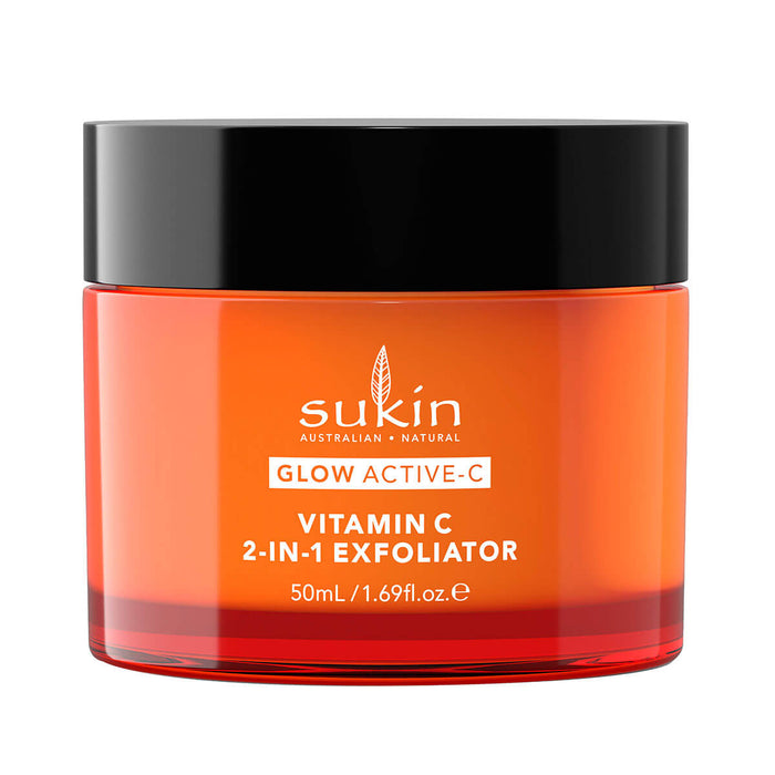 sukin Glow Active-C Vitamin C 2-in-1 Exfoliator