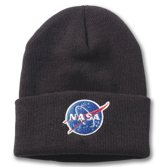 Gorro Nasa Cuffed Knit Black