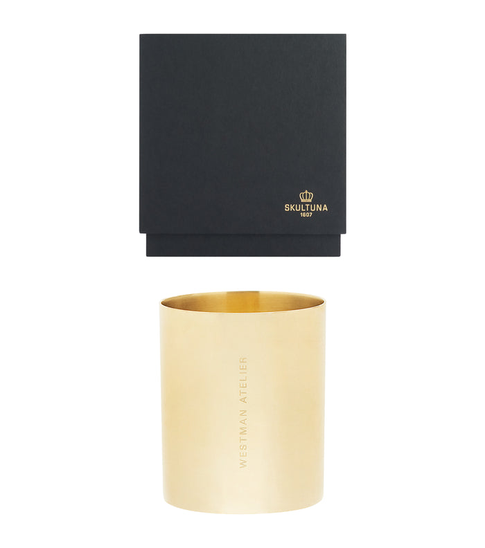 Westman Atelier Skultuna Guldkuppen Makeup Brush Cup Packaging