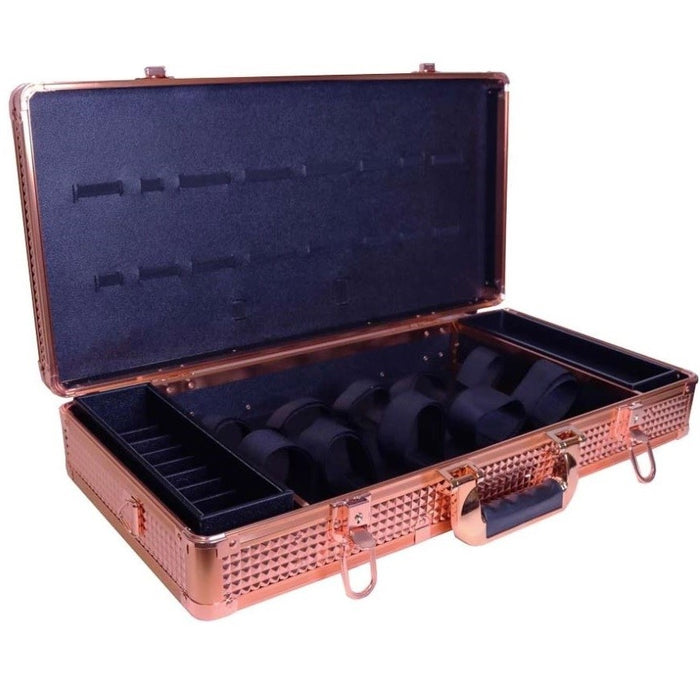 HairArt Barber Case, Barber Kit Tool Case Rose Gold - Palms Fashion Inc.