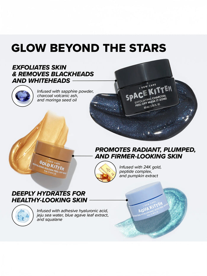 I DEW CARE ASTRO KITTEN - Peel-off Mask Set | One Colour-Image 5