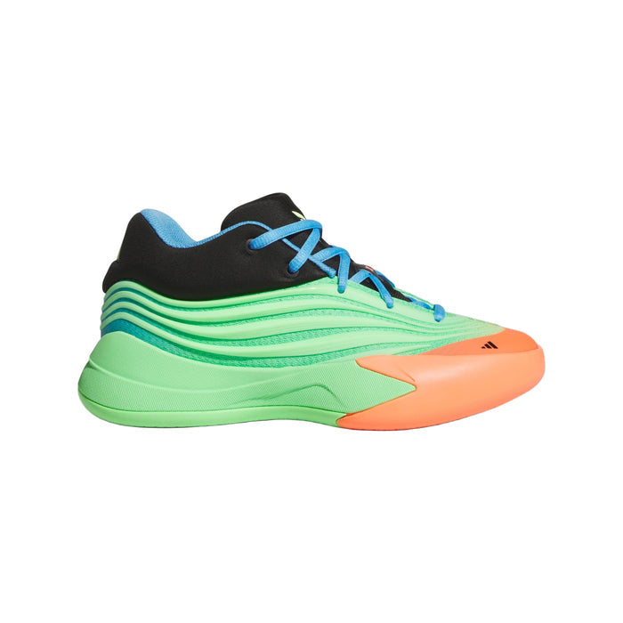 Adidas Kids' Dame X J Footwear Adidas Lime Burst / Signal Coral / Blue Burst-JP8635 3.5