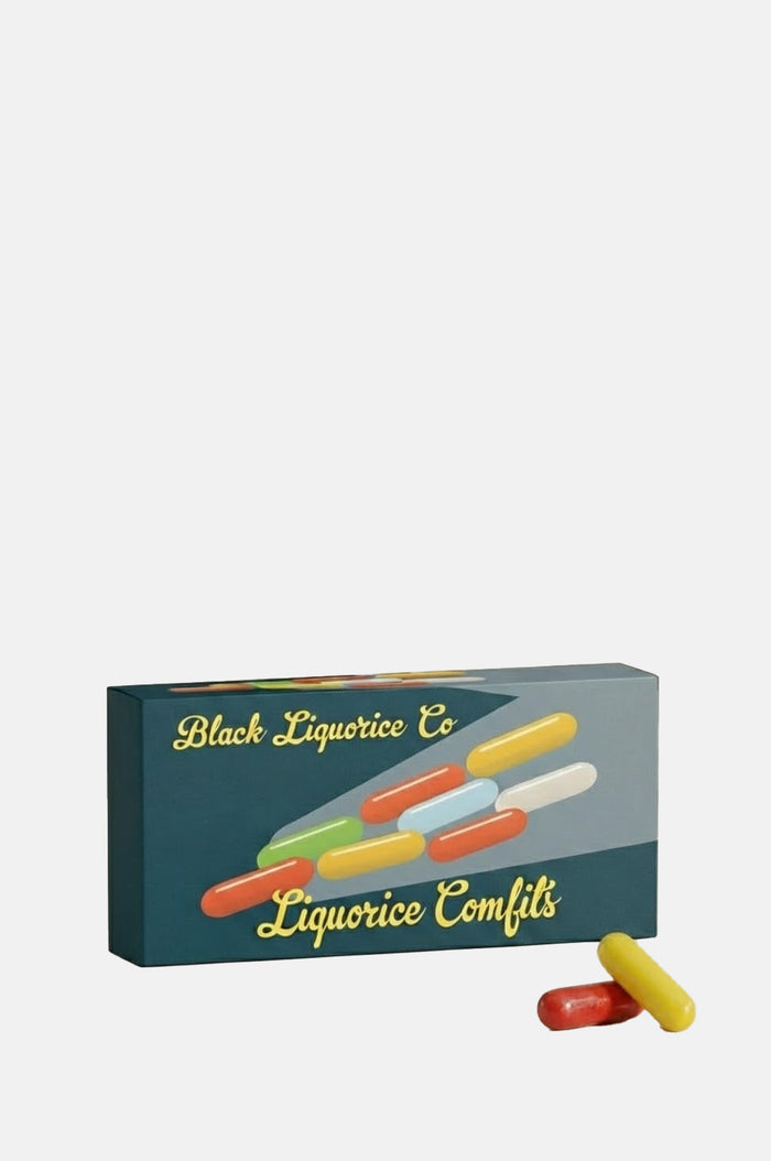 Black Liquorice Company Liquorice Comfits Heritage Box.