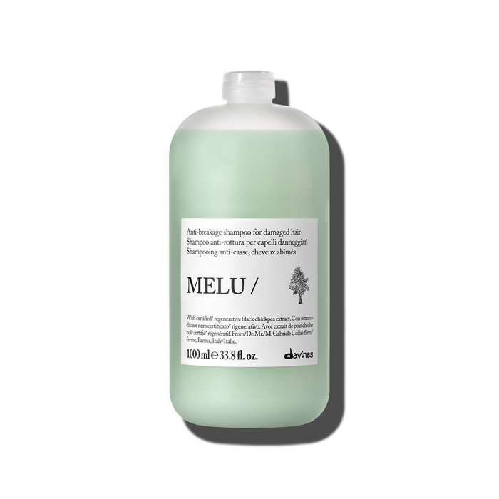 Melu Shampoo liter size - Davines hair care at Solvi Salon, Boise, Idaho