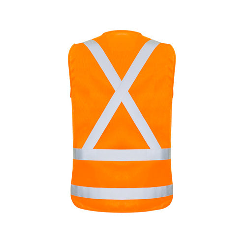 Mens TTMC-W17 Zip X Back Vest | ZV961