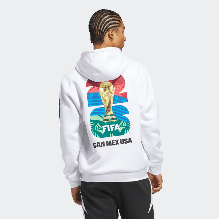 adidas Men's World Cup OMB Hoodie Apparel Adidas White-KH1703 XSmall