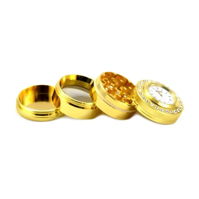 Metal Grinders Clock 4 Parts (0209) - Zetla