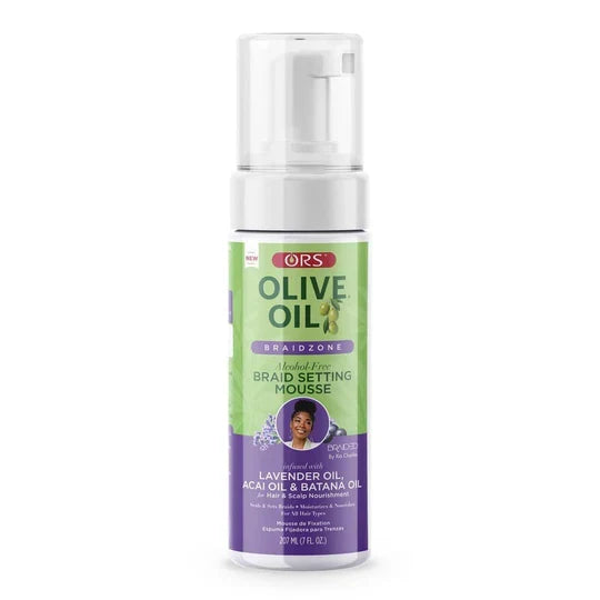 Ors Olive Oil Braidzone Braid Setting Mousse (7oz)