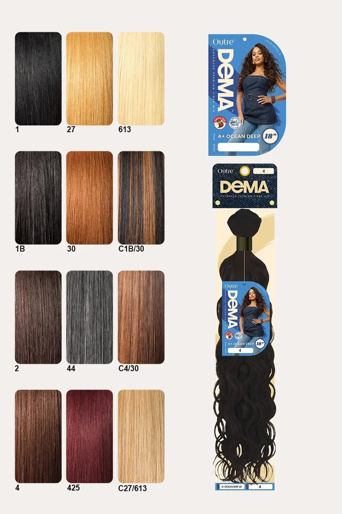 OUTRE DEMA A+ WEAVE BUNDLE - OCEAN DEEP 18 OUTRE
