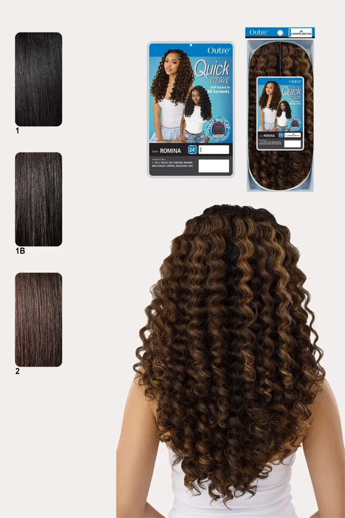 OUTRE QUICK WEAVE HALF WIG - ROMINA