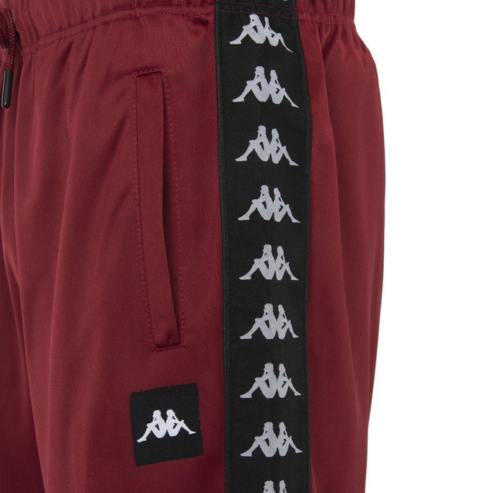 Pantalon Men Banda Black Burgundy