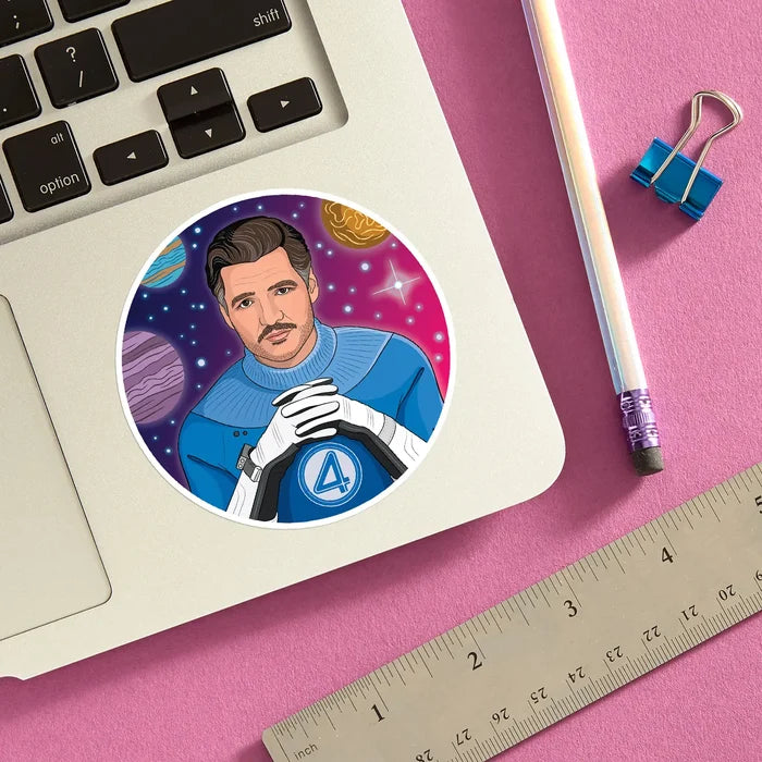 Pedro Mister Fantastic Die Cut Sticker