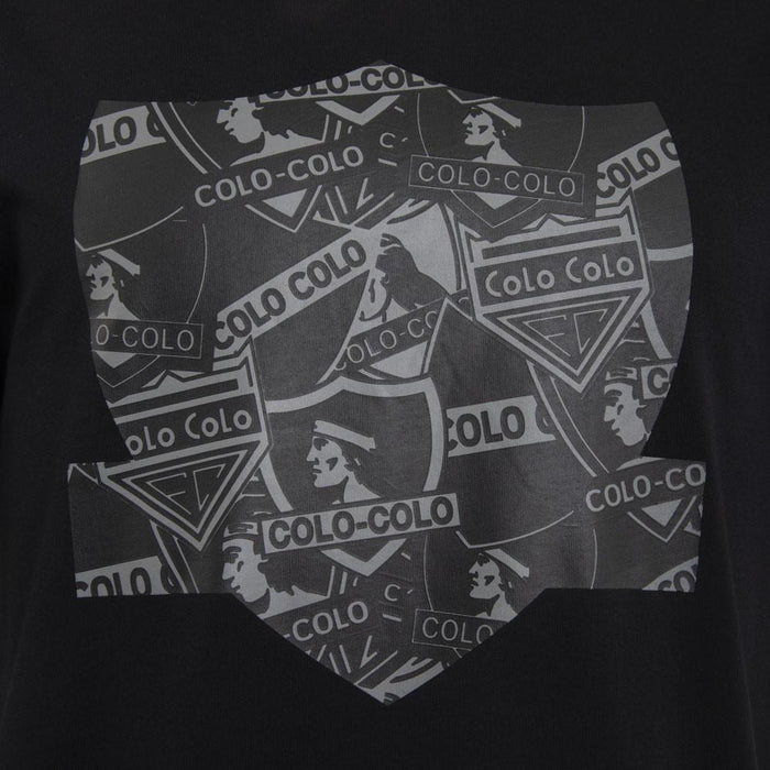 Polera "Escudos" Black Grey