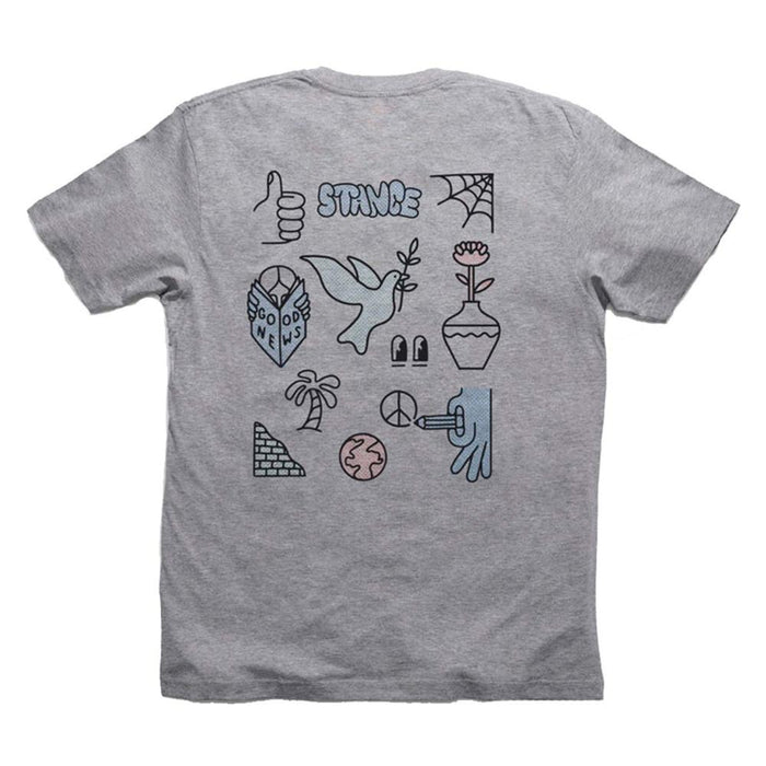 Polera Sketchy Heather Grey