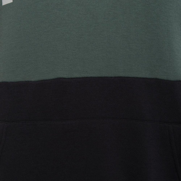 Poleron Men Hoodie Bicolor Green Black