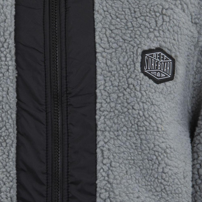 Poleron Men Sherpa Grey Black
