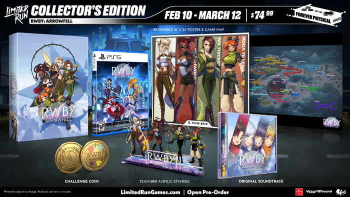 PS5 Limited Run #49: RWBY: Arrowfell Collector's Edition