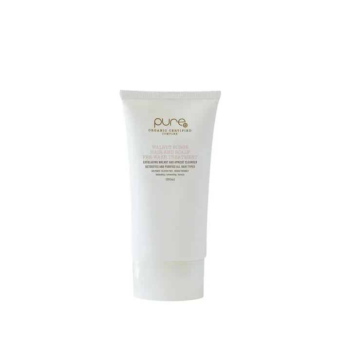 pure simple Pure Walnut Scrub Hair & Scalp Pre-Wash Treatment 150ml
