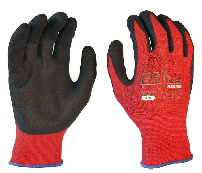 Safe-T-Tec | Extra Flex Flexi-Pro Sandy Latex Coated Glove