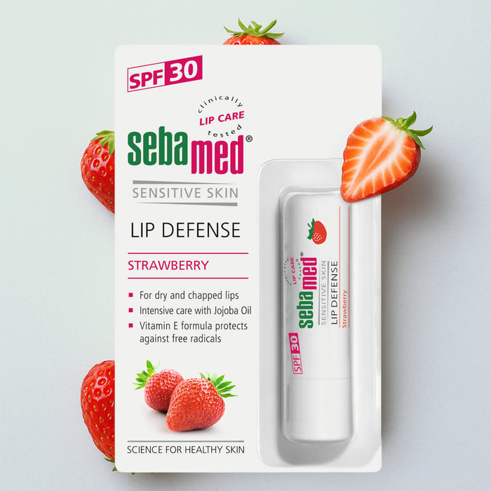 SEBAMED LIP DEFENSE STRAWBERRY 4.8GM