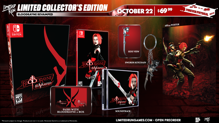 Switch Limited Run #126: Bloodrayne: Revamped Collectors's Edition