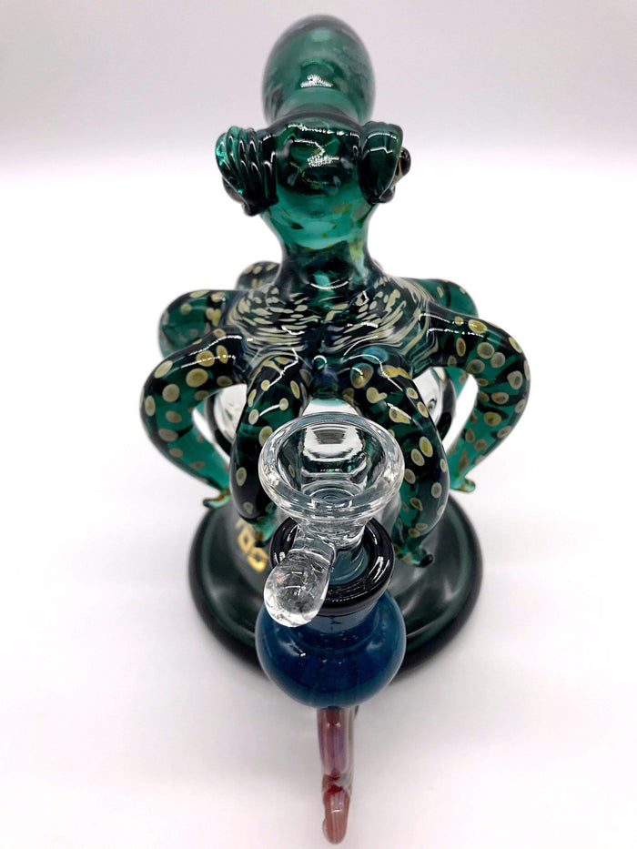 Smoke Station Water Pipe Tattoo Glass Thick Octopus Banger Hanger