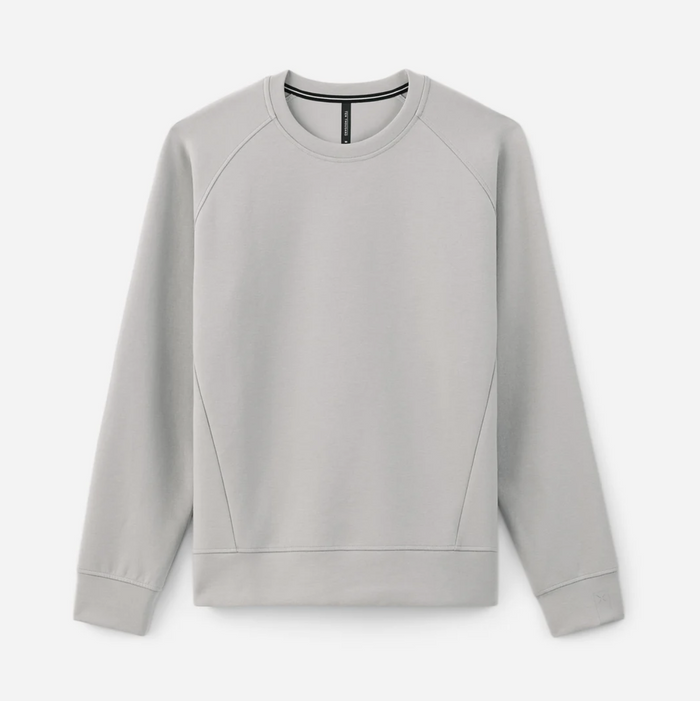 Ten Thousand Men's Midweight Tech Fleece Crew Apparel Ten Thousand Grey Small