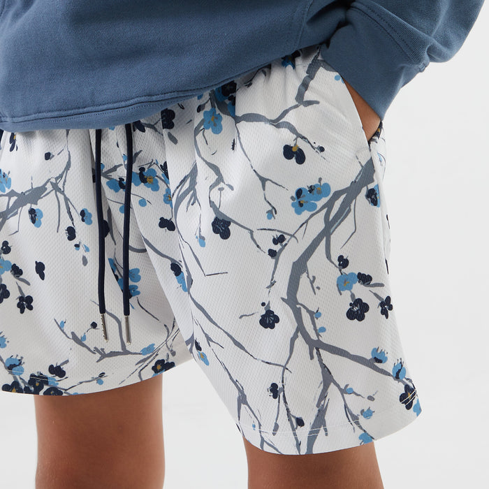 The Drip Shop Kids' Blossom Shorts Apparel The Drip Shop White Youth Small