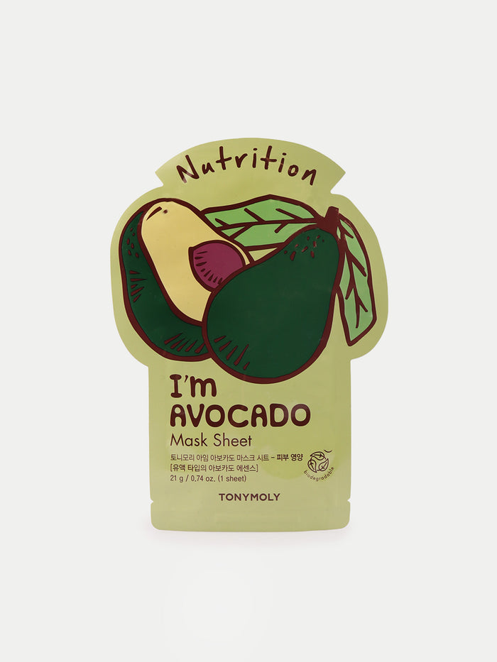 Tony Moly I Am Real Sheet Mask | Avocado-Image 2
