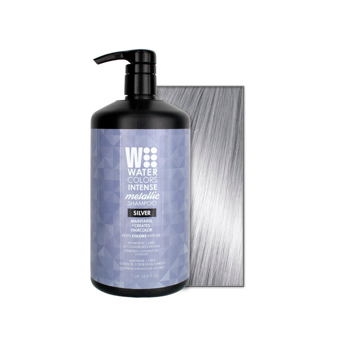 Metallic Silver Liter