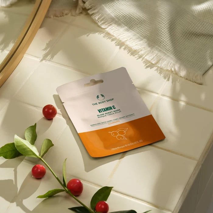 Vitamin C Işıltı Veren Kağıt Maske