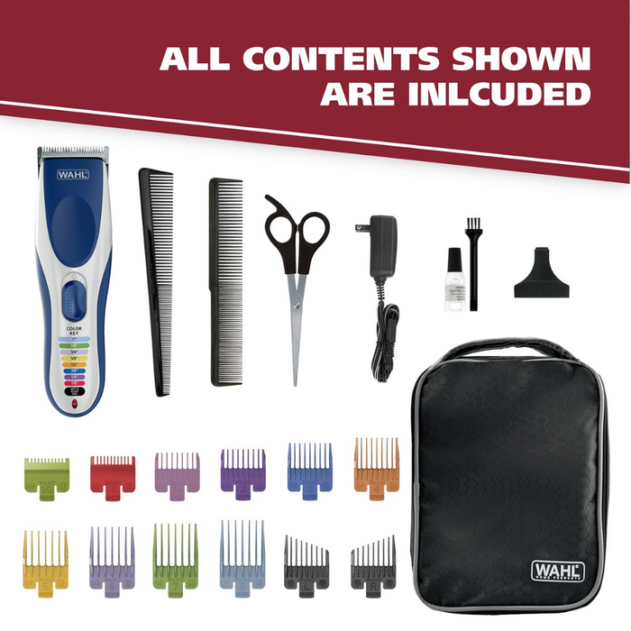 Wahl Color Pro Cordless Clipper 20 Pcs