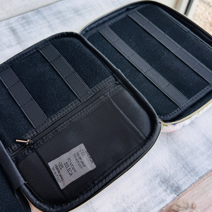 Jet Set Black Plush & Pretty Fancy Band Storage Case