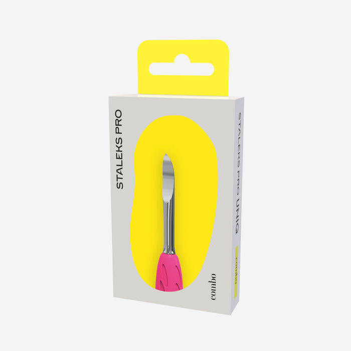 Working part of Combo pusher - UNIQ 19 (Nail cleaner pusher)-Cuticle Pushers-STALEKS PRO-Gel Essentialz
