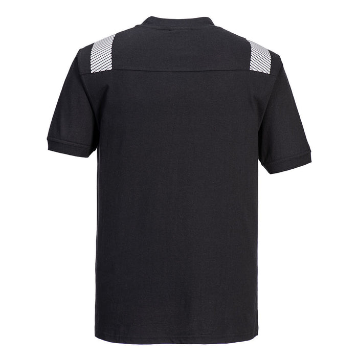 WX3 Modaflame Knit FR Short Sleeve T-Shirt Black - FR712
